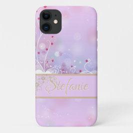 Funda Para iPhone 11 Chispas de lavanda