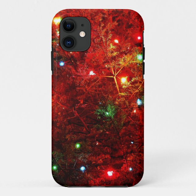 Funda De Case-Mate Para iPhone Chispas del árbol (Reverso)