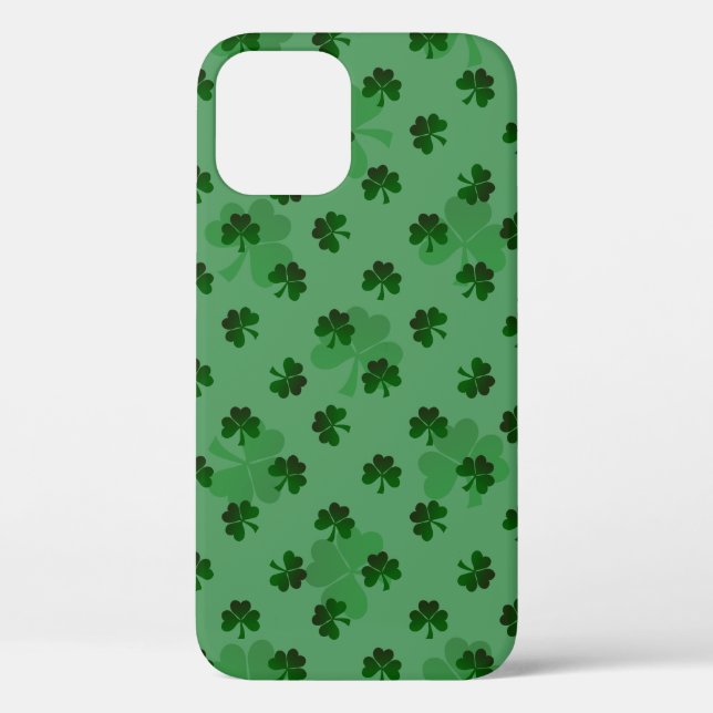Funda De Case-Mate Para iPhone Chispas verdes sobre fondo verde (Reverso )