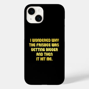 Funda Para iPhone 14 De Case-Mate Chiste divertido de Frisbee
