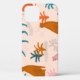Funda Para iPhone 12 Chita de la jungla: Patrón Tropical Funky.