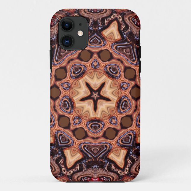 Funda De Case-Mate Para iPhone ChocChip Mandala iPhone 5 Funda-Mate ID™ (Reverso)