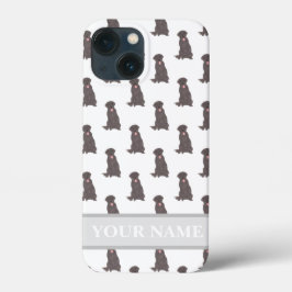 Funda Para iPhone 13 Mini Chocolate Lab Labrador Perro