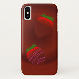 Funda Para iPhone X Chocolate Ripple