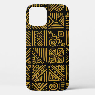 Funda Para iPhone 12 Choque africano: etnia tribal sin costuras.