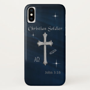 Funda Para iPhone X christian Soldier