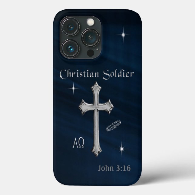 Funda De Case-Mate Para iPhone christian Soldier (Reverso )