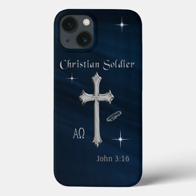 Funda De Case-Mate Para iPhone christian Soldier (Reverso)