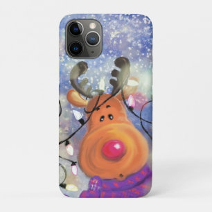 Funda Para iPhone 11 Pro Christmas Reindeer