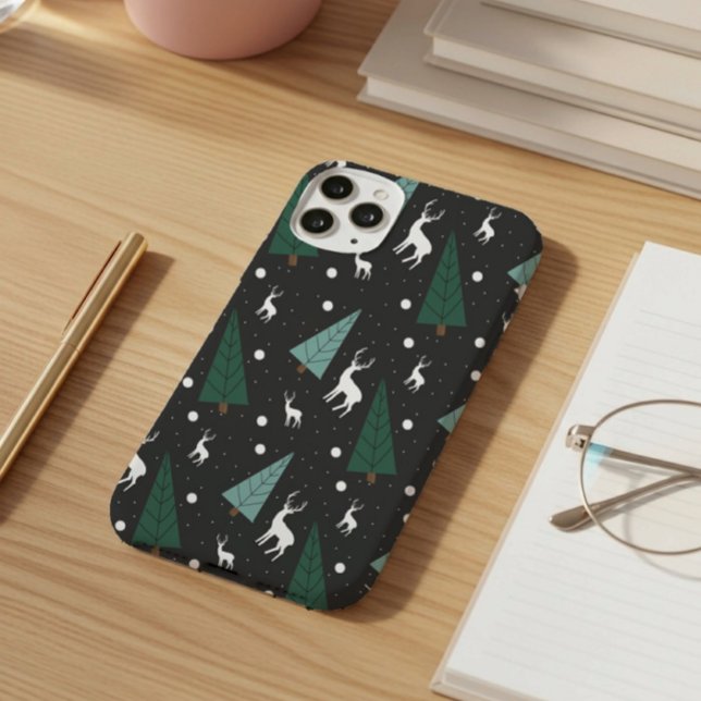 Funda De Case-Mate Para iPhone Christmas Reindeer Phone Case (Subido por el creador)