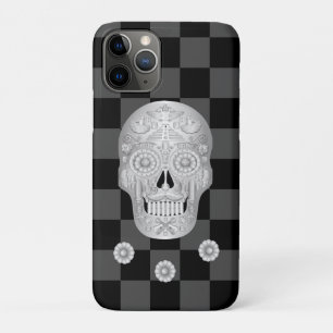Funda Para iPhone 11 Pro Chrome Calavera Watch