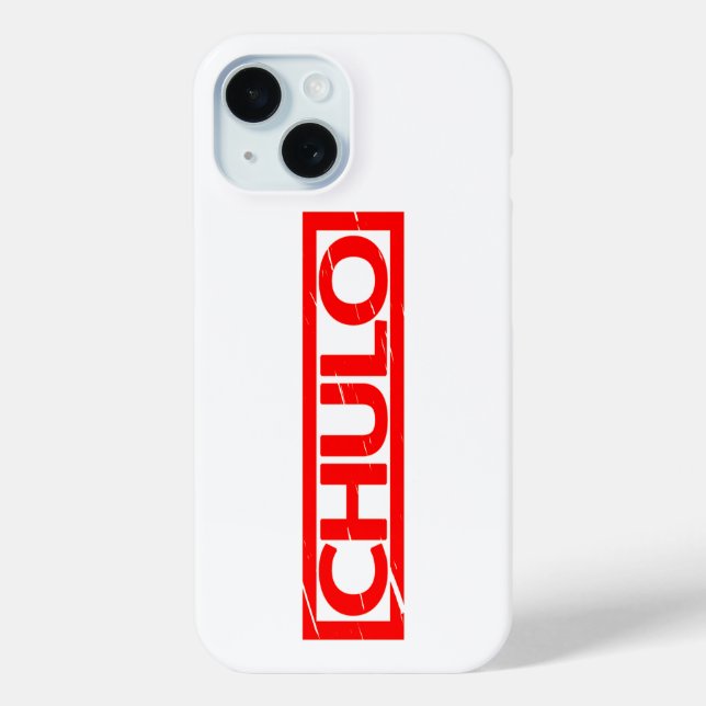 Funda De Case-Mate Para iPhone Chulo Stamp (Reverso )