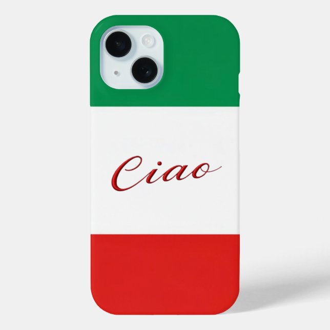 Funda De Case-Mate Para iPhone Ciao Italia (Reverso )