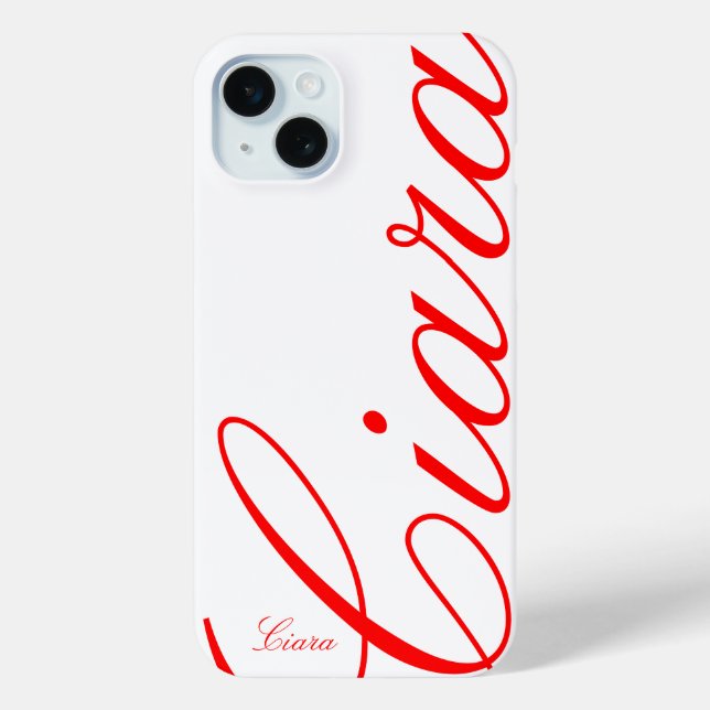 Funda De Case-Mate Para iPhone Ciara - Case bonitas iPhone - (Reverso )
