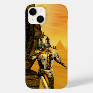 Funda Para iPhone 14 De Case-Mate CIBORG TITÁN, HIPERIÓN DEL DESIERTO Ciencia ficció