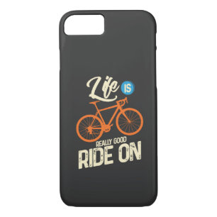 Funda Para iPhone 8/7 Ciclismo - La vida es realmente buena
