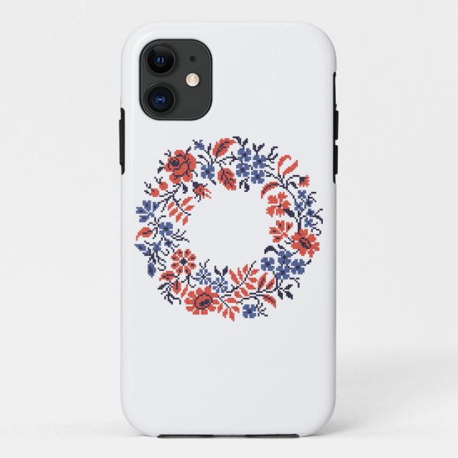 Funda De Case-Mate Para iPhone Ciclo de flores (Reverso)