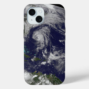 Funda Para iPhone 15 Ciclones Tropicales Katia, Lee, Maria Y Nate.