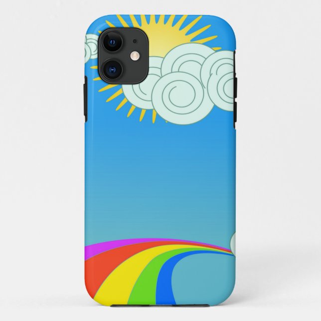 FUNDA DE Case-Mate PARA iPhone CIELO ARCOÍRIS (Reverso)
