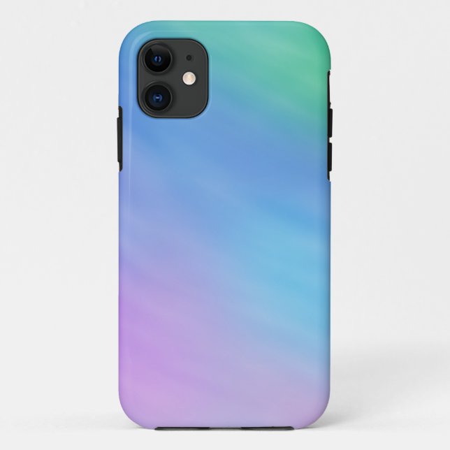 Funda De Case-Mate Para iPhone Cielo arcoiris suave de Girona (Reverso)