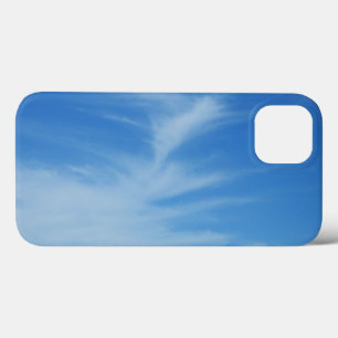 Funda Para iPhone 13 Cielo azul con nubes blancas Foto abstracta de la
