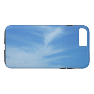 Funda Para iPhone 8 Plus/7 Plus Cielo azul con nubes blancas resumen foto natural