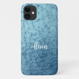 Funda Para iPhone 11 Cielo azul nublado personalizado