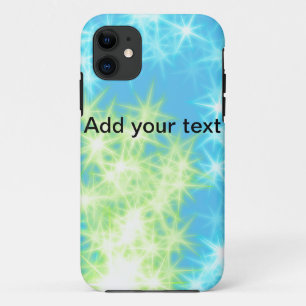 Funda Para iPhone 11 Cielo azul simple destellos estrellas brillantes a