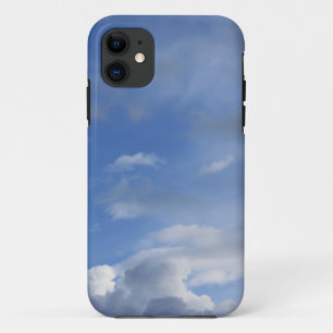 Funda Para iPhone 11 Cielo azul y nubes blancas