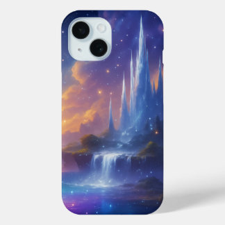Funda Para iPhone 15 Cielo celeste