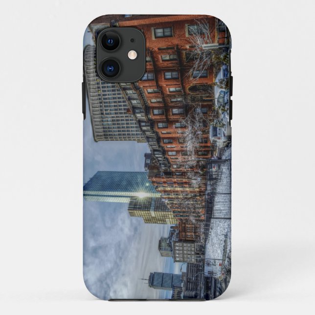 Funda De Case-Mate Para iPhone Cielo de Boston (Reverso)