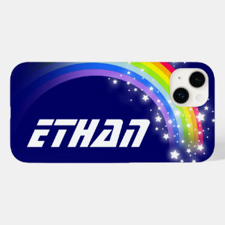Funda Para iPhone 14 Plus De Case-Mate Cielo estelar azul marino arcoiris
