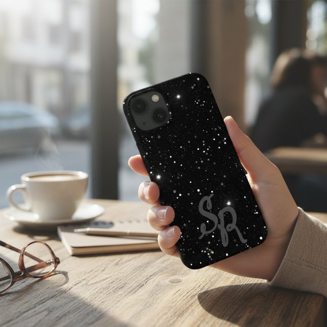 Funda De Case-Mate Para iPhone Cielo estrellado personalizado: Galaxia negra (Subido por el creador)