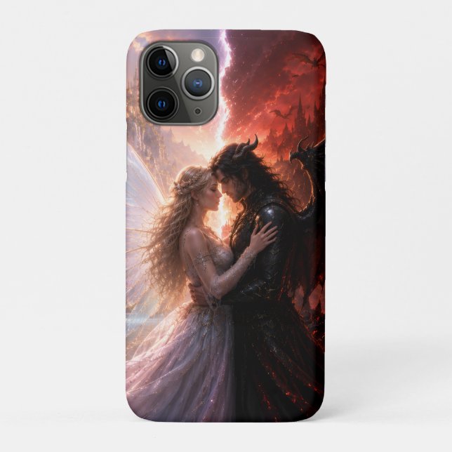 Funda De Case-Mate Para iPhone cielo infierno amor (Reverso)