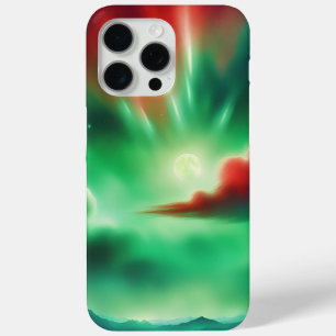 Funda Para iPhone 15 Pro Max cielo verde