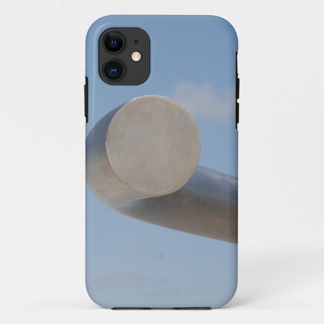 Funda De Case-Mate Para iPhone Cielos azules metálicos (Reverso)