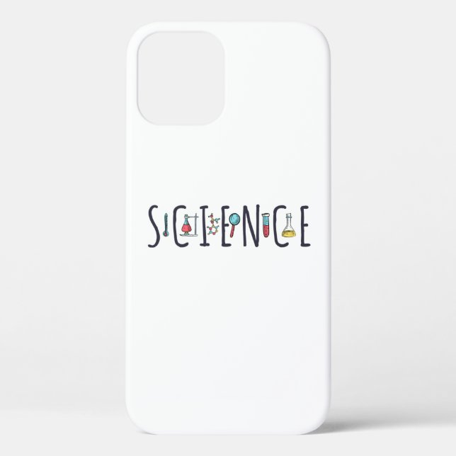 Funda De Case-Mate Para iPhone Ciencia (Reverso )
