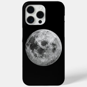 Funda Para iPhone 15 Pro Max Ciencia de astronomía gráfica de Guay Full Moon