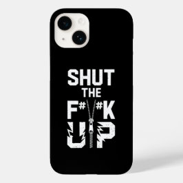 Funda Para iPhone 14 De Case-Mate Cierra el Funda F#%K Up Bold Typography iPhone 14