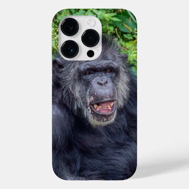 Funda De Case-Mate Para iPhone Cierre de chimpancé (Reverso )