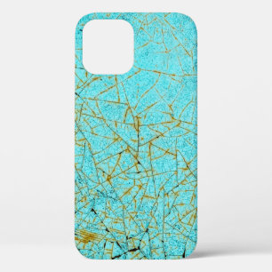 Funda Para iPhone 12 cierre de la textura metalizado del cuerpo del coc