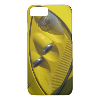 Funda Para iPhone 8/7 Cierre de los faros del Corvette amarillo Z06
