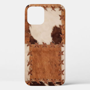 Funda Para iPhone 12 Cierre el fondo texturizado de los retoños de cuer