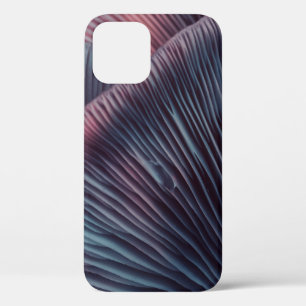 Funda Para iPhone 12 Cierre el hermoso grupo de hongos color luz en