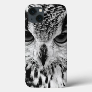 Funda Para iPhone 13 Ciérrese encima del retrato del Eagle-búho