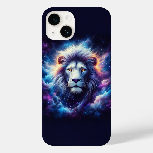 Funda De Case-Mate Para iPhone Cierva Encantada, Ciervo Celestial, Arte de Ojos d (Reverso )
