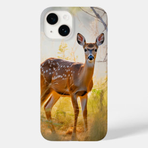 Funda Para iPhone 14 De Case-Mate Ciervo Elegante en el Diseño de la Naturaleza del 