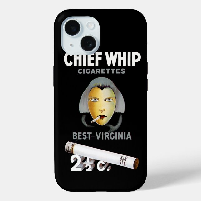 Funda De Case-Mate Para iPhone Cigarrillos blancos principales (Reverso )