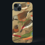 Funda Para iPhone 13 Cinco coloridas aves Mascotas encaramadas en una r<br><div class="desc">El arte de Cassel Plakater es muy distintivo. Este cuadro de cinco pájaros tropicales es colorido y sería perfecto para cualquier amante de la avifauna. Elija esta huella hoy en su producto.</div>