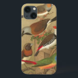 Funda Para iPhone 13 Cinco coloridas aves Mascotas encaramadas en una r<br><div class="desc">El arte de Cassel Plakater es muy distintivo. Este cuadro de cinco pájaros tropicales es colorido y sería perfecto para cualquier amante de la avifauna. Elija esta huella hoy en su producto.</div>
